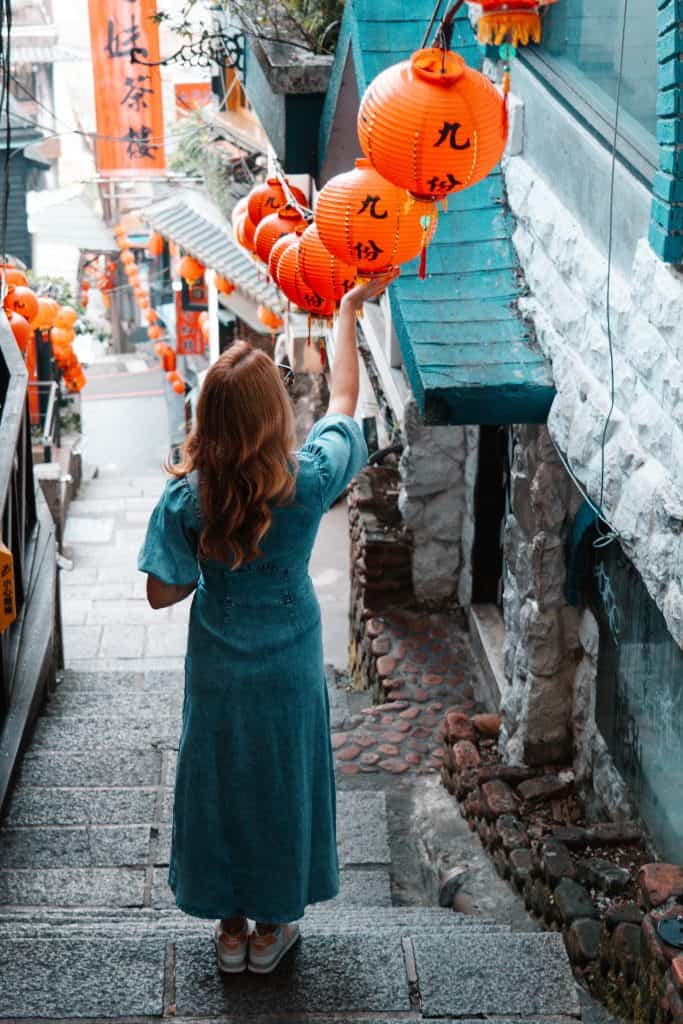 Jiufen is a popular day trip from Taipei