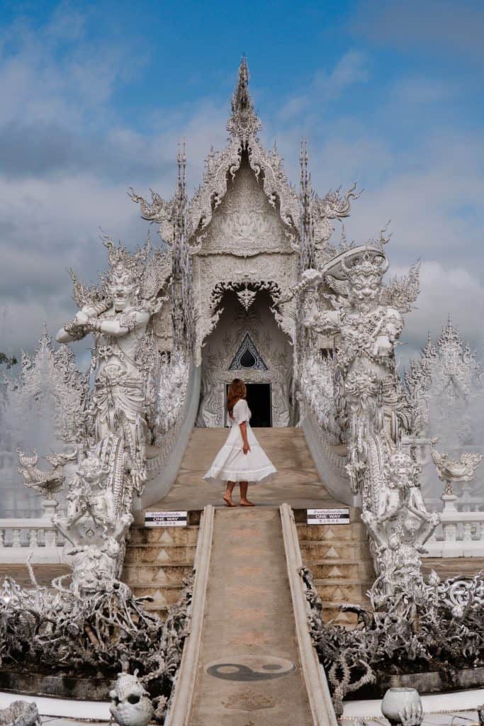 The White Temple is a must in Northern Thailand
